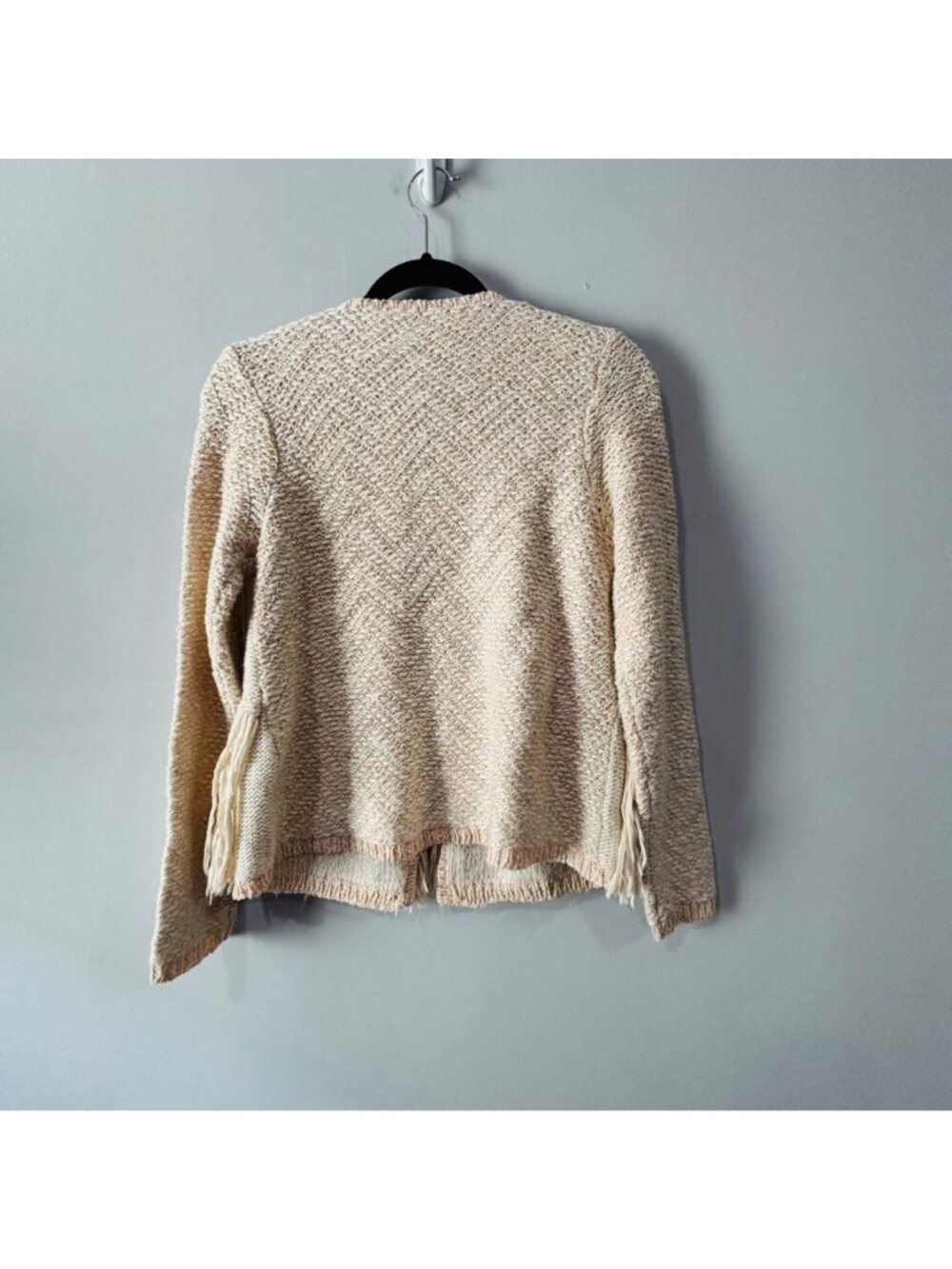 Chico's Kyleigh Boho Fringe Cardigan Sweater Size Small - Picture 5 of 5